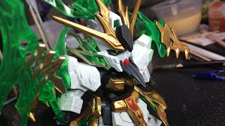 ＳＤガンダムをシタデルカラーで塗りたい②夜中のまったり筆塗ライブです