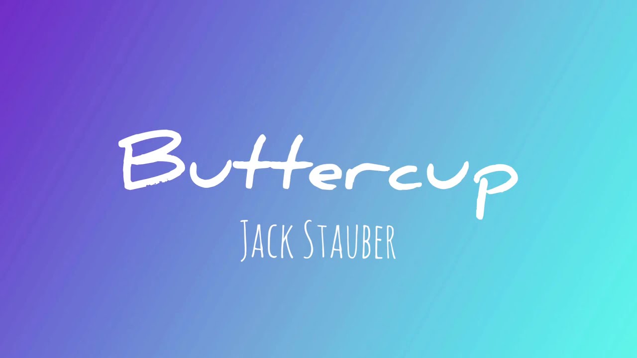 Buttercup Jack Stauber YouTube