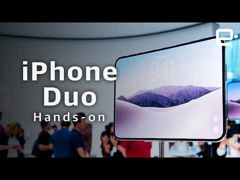 iPhone Duo hands-on: Apple's first foldable phone is here