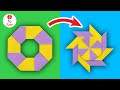 Estrella de Papel TRANSFORMER, Rápida y Muy FÁCIL - Manualidades con Reciclaje en Origami DIY ⭐