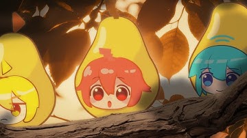 Life of a pear. (a Kasane Teto animation)  music by：Skweed