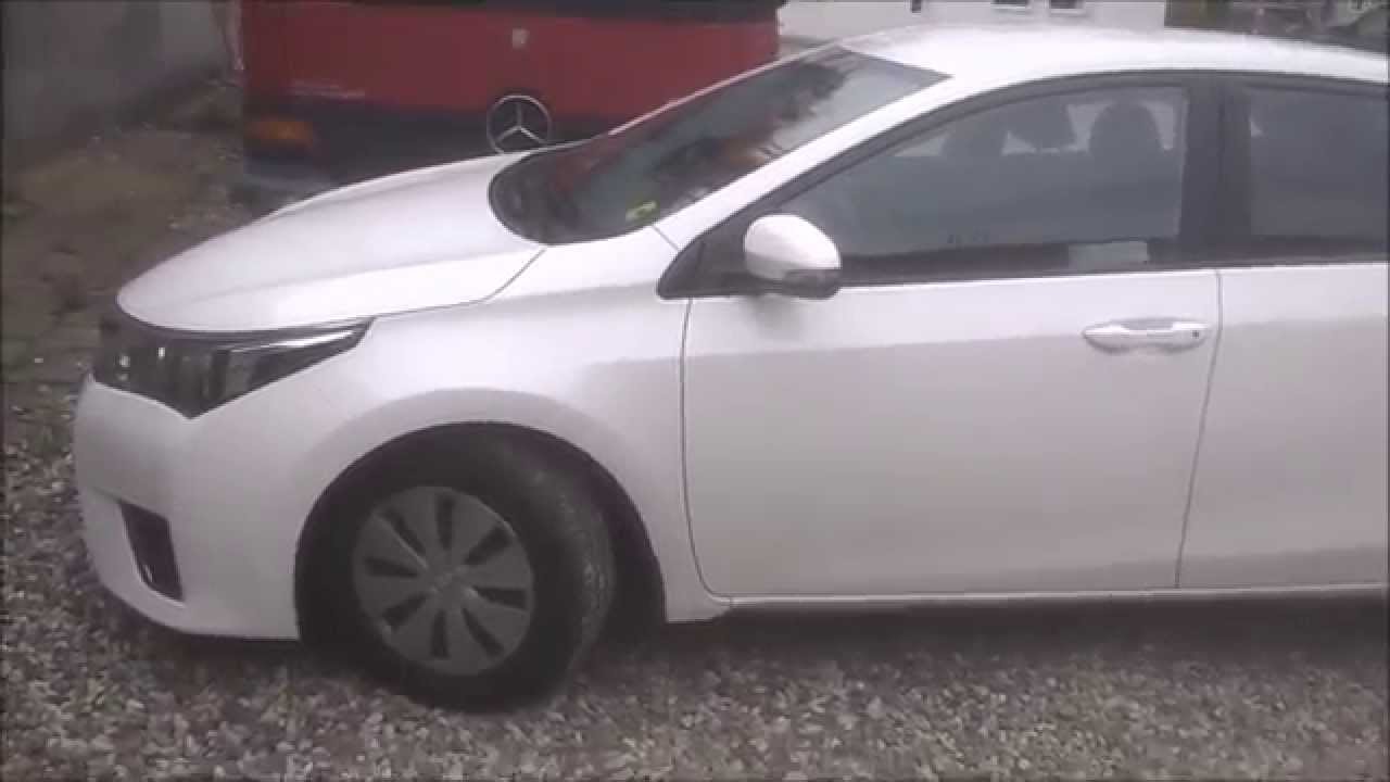 Toyota Corolla 1.4 D4D 1ND-TV obroty silnika przy 130 km/h / 80 mph ...