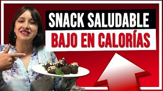 Receta de Snack Saludable Bajo en Calorías