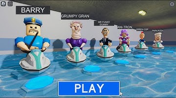 UNDERWATER Escaping from a BARRY