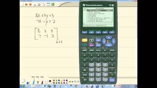 Technology in College Algebra - Systems of Linear Equations - Two Equations - Two Variables - By Mat