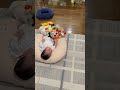 お気に入りの人形を持ってきて、最後にヨシヨシしてあげるお姉ちゃん #shorts #赤ちゃん #baby #年子育児 #marin_movies
