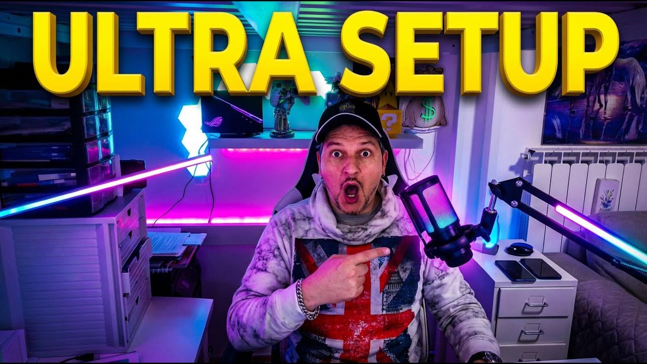 IL SETUP STREAMING DEFINITIVO? 🌈 Recensione Combo RGB ZealSound: Braccio + Microfono Gaming!