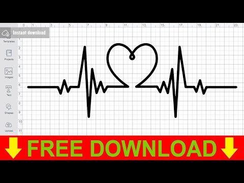 Heartbeat Nurse Svg Free Cut Files for Cricut Silhouette Instant Download