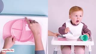 Twistshake Click-Mat Mini Tányér Alátéttel És Intelligens Fedéllel - Pepita.hu