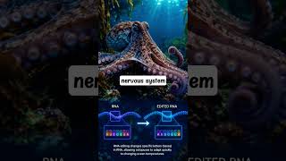 Octopuses can edit their own RNA #fact #octopus #rna #shorts