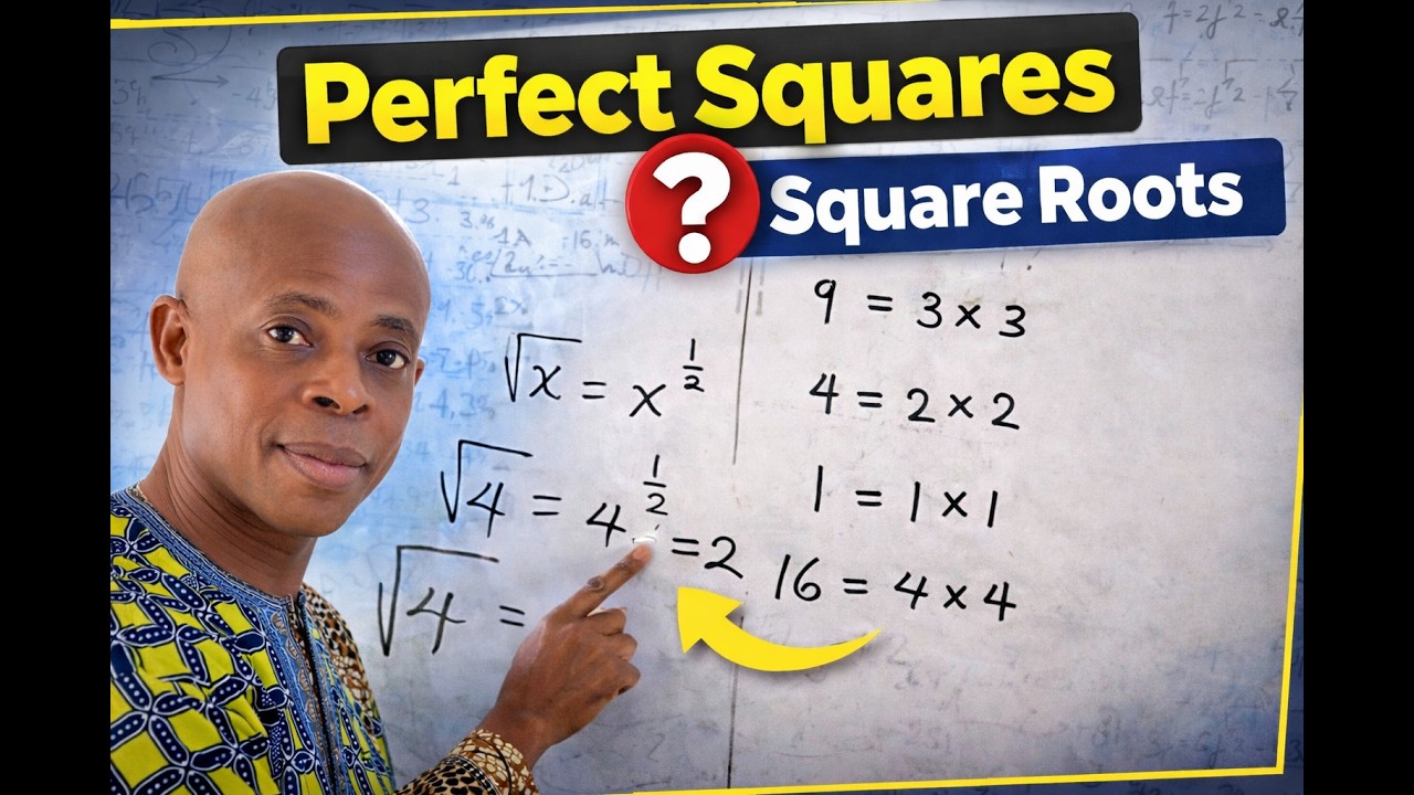 Memorizing Square Roots Stop Memorizing! Understand Perfect Squares & Square Roots Actually ...