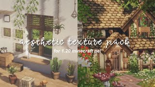 aesthetic texture pack for minecraft 1.20 pe🌱 screenshot 5