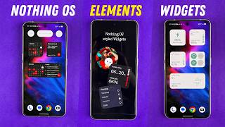 Nothing OS Style Widgets on Any Android Phone? Elements App First Look! 🚀 screenshot 1