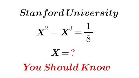 Can You Pass Stanford Admission Interview? ✍️🖋📘💙 #maths #power #education #math