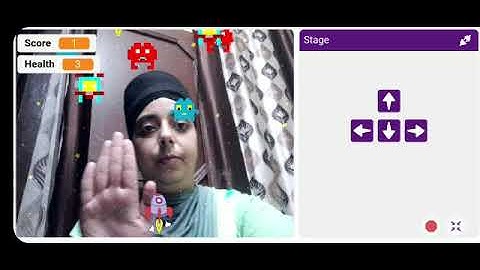 AI Space Battle Game in Pictoblox