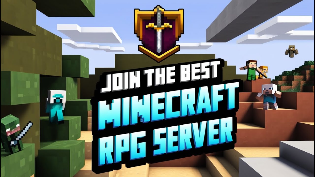Join the Best Minecraft RPG Server - YouTube