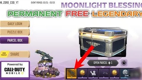 Moonlight blessings How to Get Free Legendary Msmc 😱