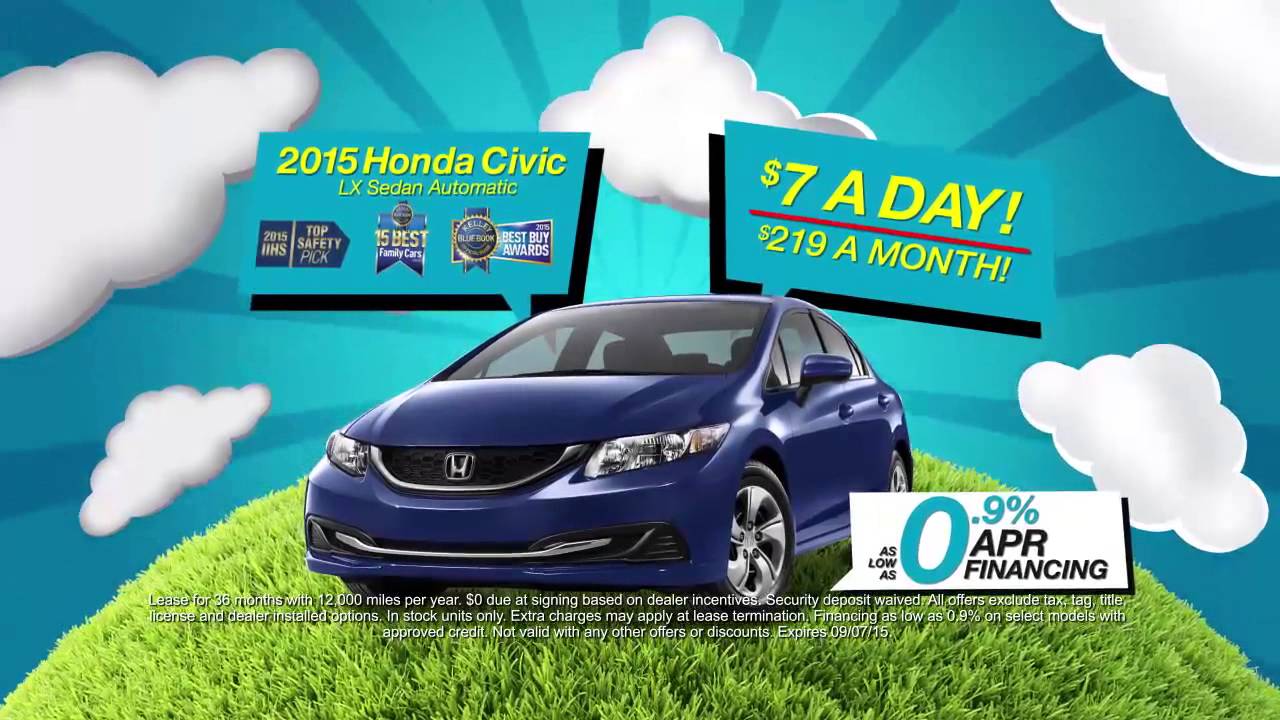 Splash Into Savings July Civic
