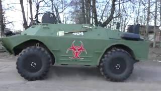 Новый проект БРДМ-2 с дизельным двигателем HINO