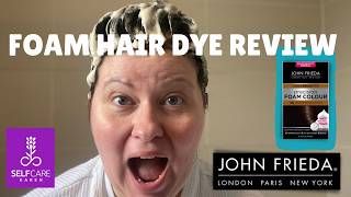 John Frieda precision foam colour permanent hair dye 💜 home hair-dye reviewed 💜 Selfcare Karen Wealth
