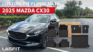 Match Highlights 2025 Mazda CX-30 Floor Mats & Cargo Liner | LASFIT Custom Fit Showcase