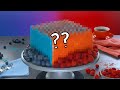 ¿Roja o azul? ¡Mueve esta tarta de posición y creerás que te has vuelto loco! 😜