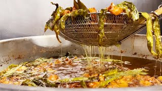見た目最低レベルの最上級極上カス。【鶏油カス飯】 Chicken oil tail bowl