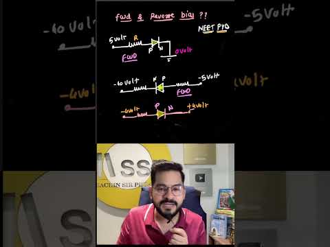 Forward vs Reverse Bias 😱 | Seconds में पहचानो ⚡ Diode Trick | ssp sir