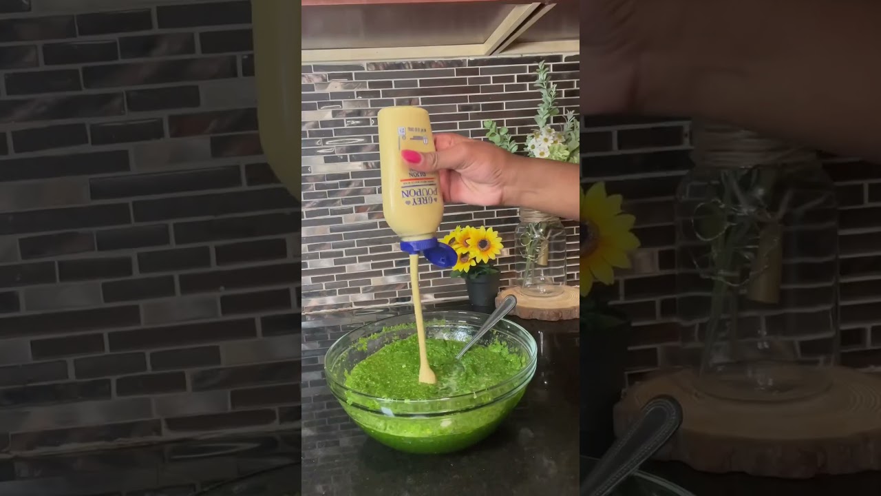 Marinade verte passe-partout pour  vous aidez avec vos grillades 