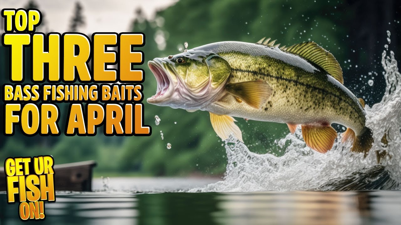 Top THREE Bass Fishing Baits to CATCH GIANT Fish in April 