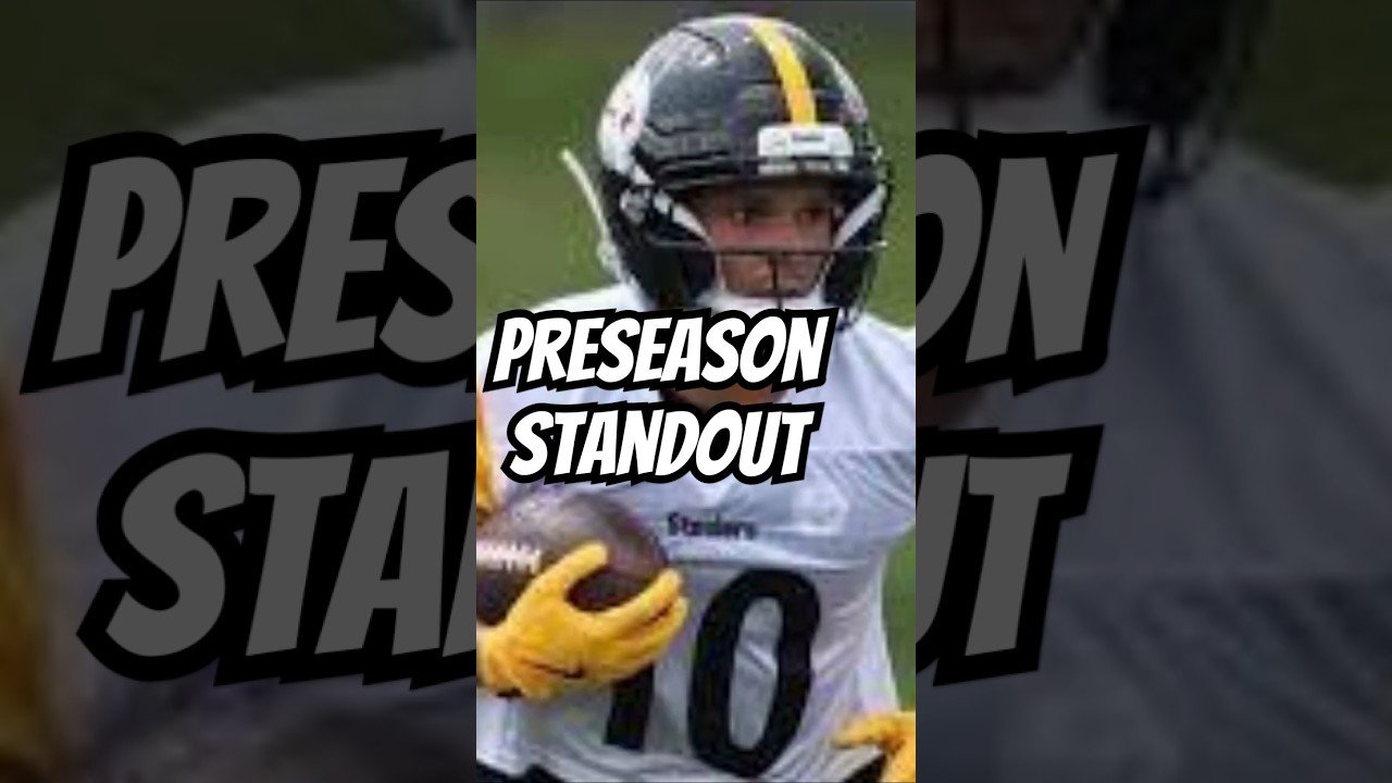 Roman Wilson Steelers Preseason Standout #steelersnation #romanwilson #steelerspreseason