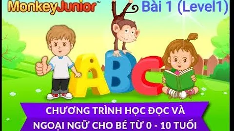 Vui học tiếng Anh cùng Monkey Junior - Bài 1 (Level 1)