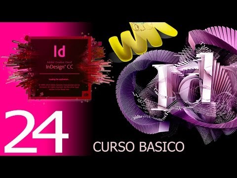 Adobe InDesign CC, Crear cuadriculas perfectas con imagen y texto, Curso básico español CS6 cap 24