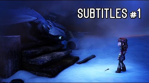 || HTTYD Subtitles #1 || Zephir meet Toothless ||