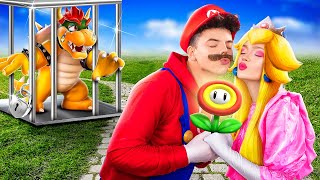 La Princesa Peach está Desaparecida! ¡Cómo Convertirse en Super Mario! ¡Princesa Peach en la Cárcel!