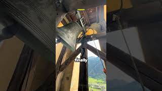 His Job Is To Ring THIS Giant Bell 😳🔔 #shorts #trending #viral