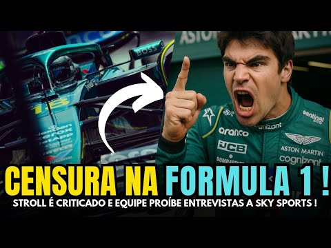 Aston Martin Censura Jornalistas Apos Criticarem O Lance Stroll 😱 | Formula 1