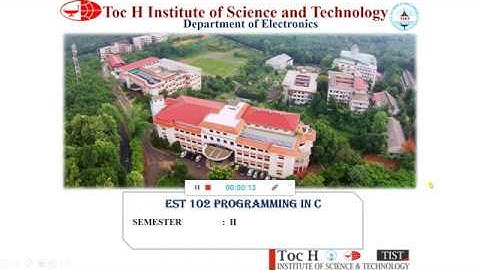 EST 102 Programming in C-Module III-String Processing-Asst Prof Rekha George