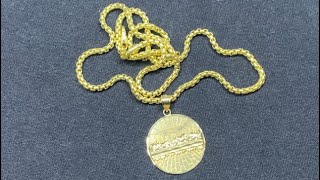 14k yellow gold 2.5 mm/ 18 inch box chain from jacoje review