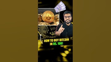How to buy Bitcoin for 100 rupees? #shorts #youtubeshorts by Dr. #arvindarora
