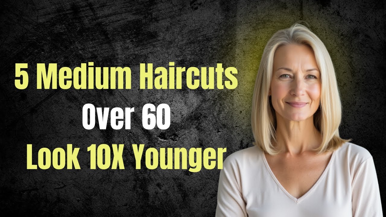 5 Ageless Medium Haircuts Over 60 That Instantly Refresh Your Look | Easy & Stylish Haircuts