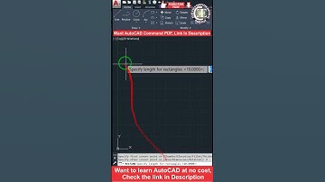 Dimensions rectangle Command I Autocad Tutorials I #autocad #cad #shorts #autocaddrawing #design