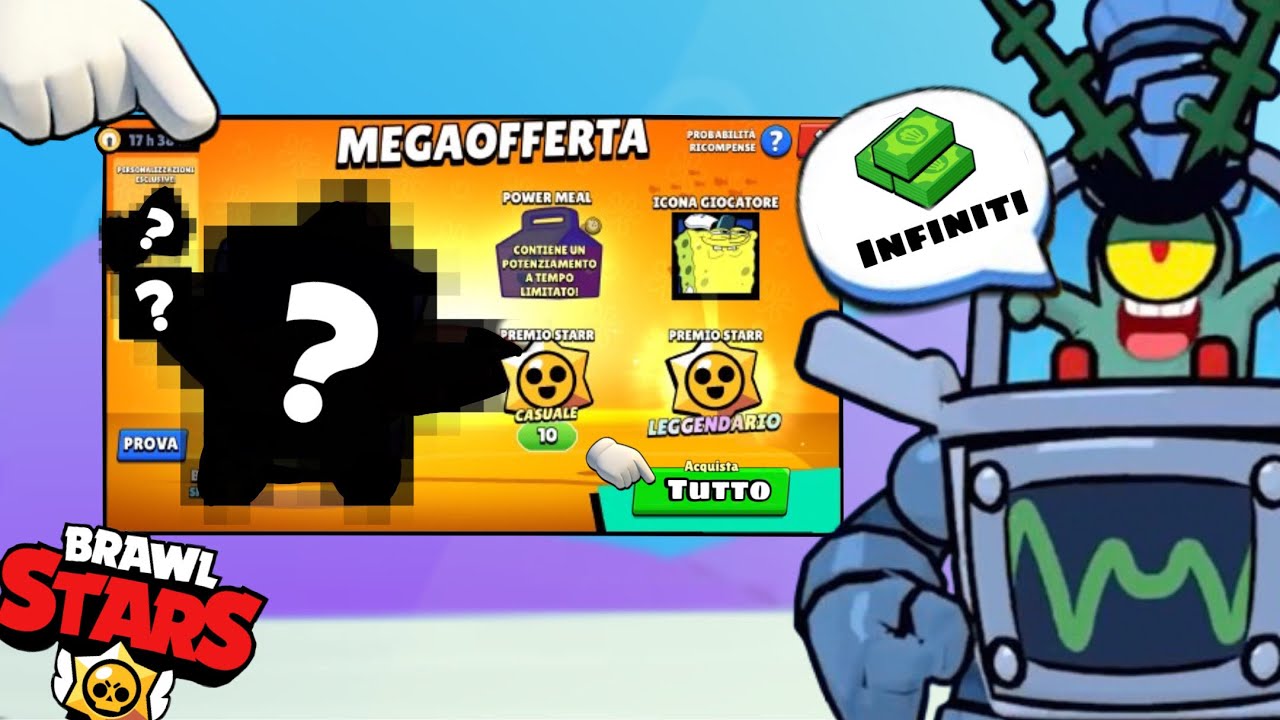 SHOPPO tutto il SET di SKIN a tema SPONGEBOB su BRAWL STARS!! - YouTube