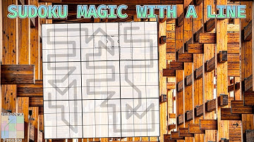 De buigende regenboog in Sudoku-vorm