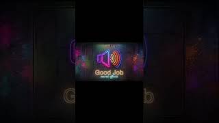 Free Fire"Good Job" Sound Effect 🎧 | High-Quality Audio for Video Editors (Copyright Free)