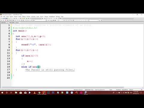3  How to count positive & negative elements in an array