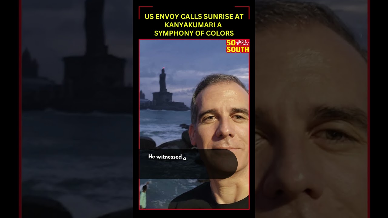 US Envoy Eric Garcetti Shares Images of Sunrise at Kanyakumari, Shows His Love for Nation| SoSouth