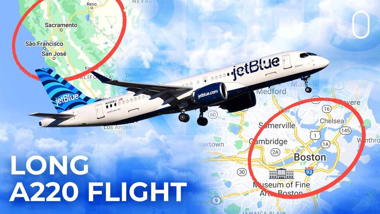 JetBlue Schedules The World’s Longest A220 Flight For September