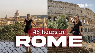 48 Hours In ROME, ITALY  🇮🇹 -  What To See, Eat & Do