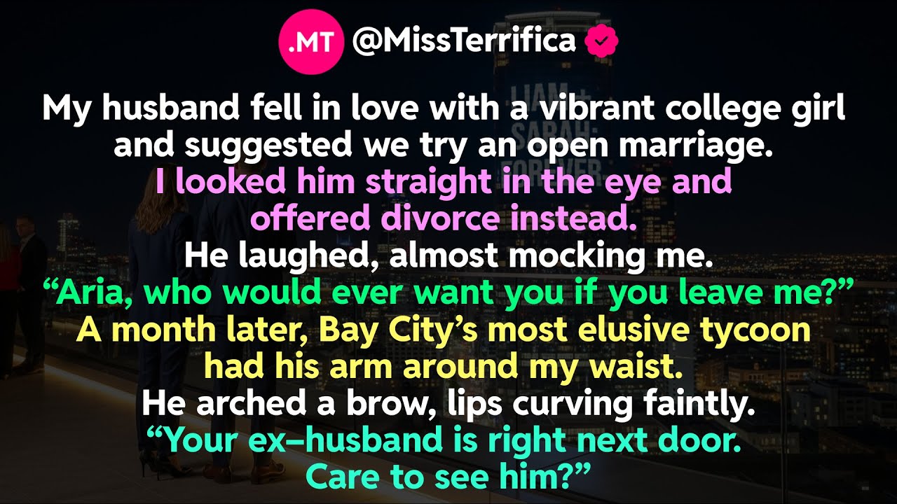 My husband fell in love with a vibrant college girl and suggested we try an open marriage...